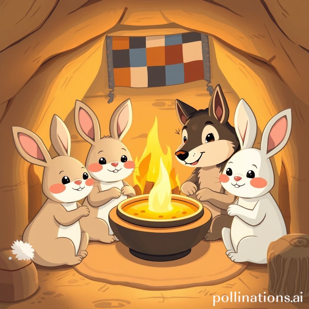 新朋友一起喝汤